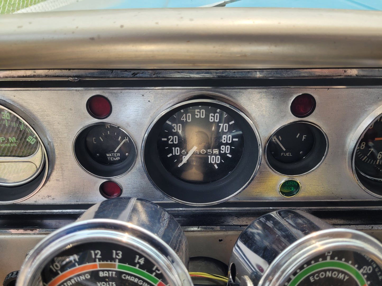 1960-66 GMC Truck - Dash Tell-tale/Warning/Idiot Lenses