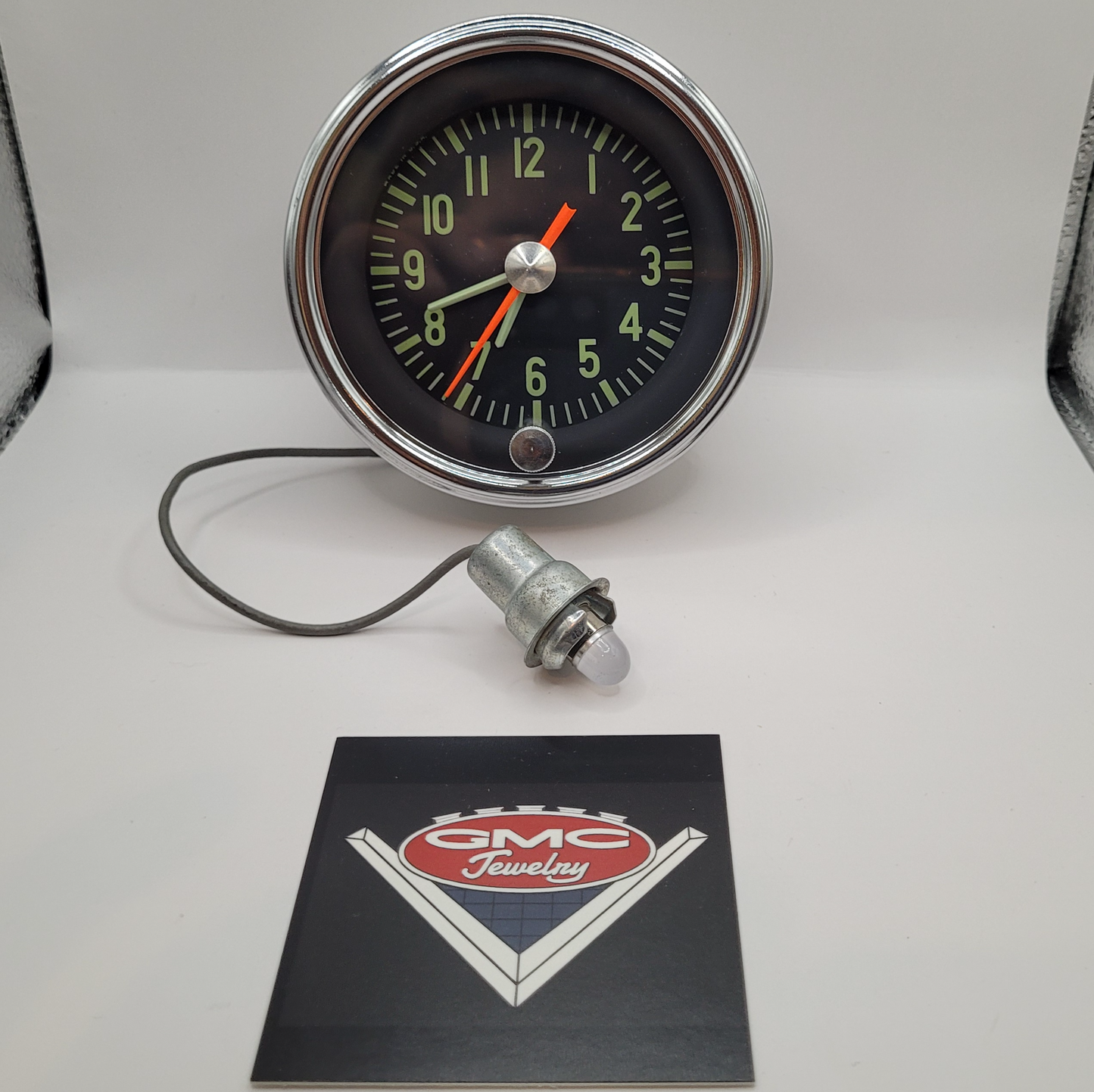1960-66 Vintage GMC Accessory Clock - Geo W Borg Corp