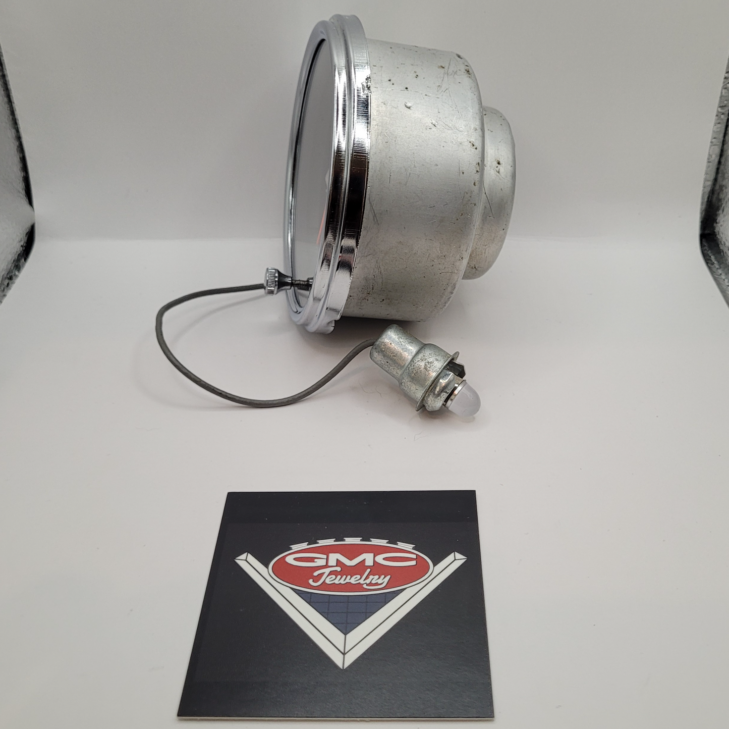 1960-66 Vintage GMC Accessory Clock - Geo W Borg Corp