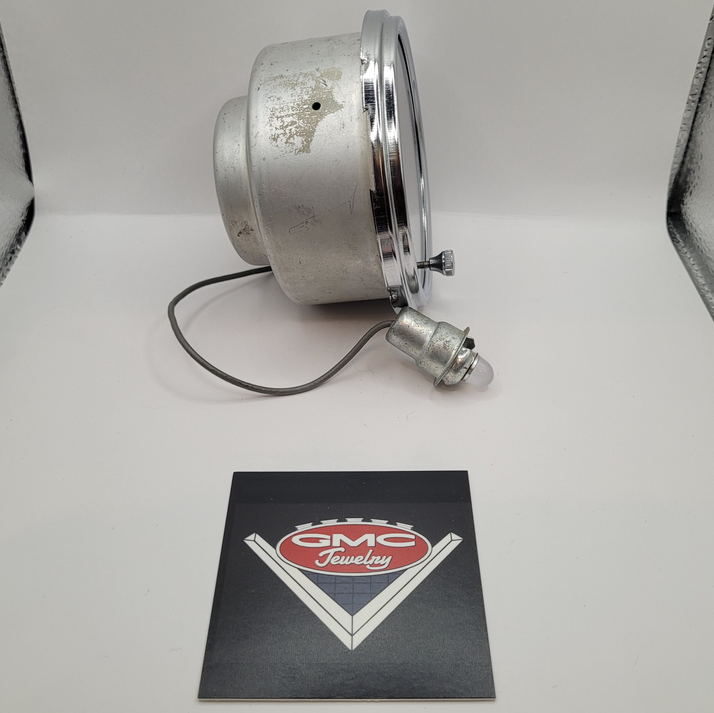 1960-66 Vintage GMC Accessory Clock - Geo W Borg Corp