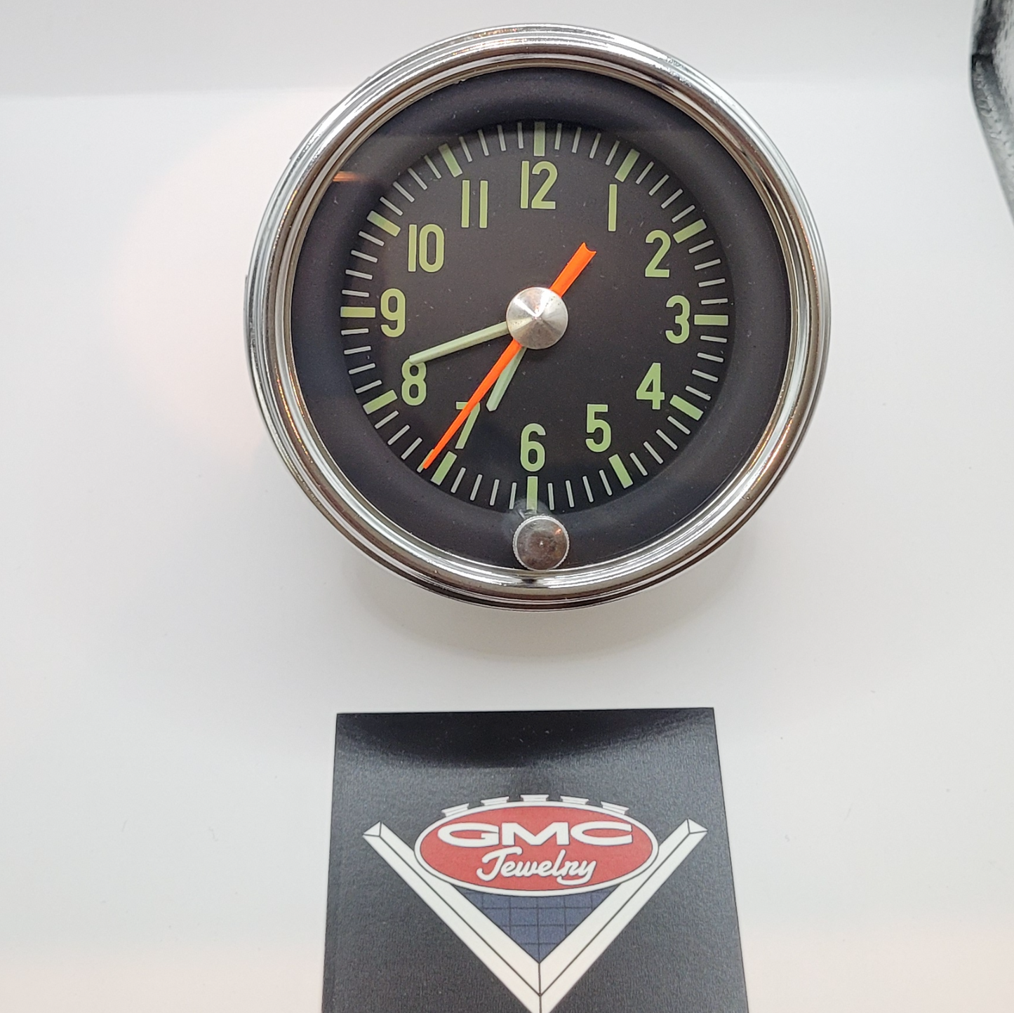 1960-66 Vintage GMC Accessory Clock - Geo W Borg Corp
