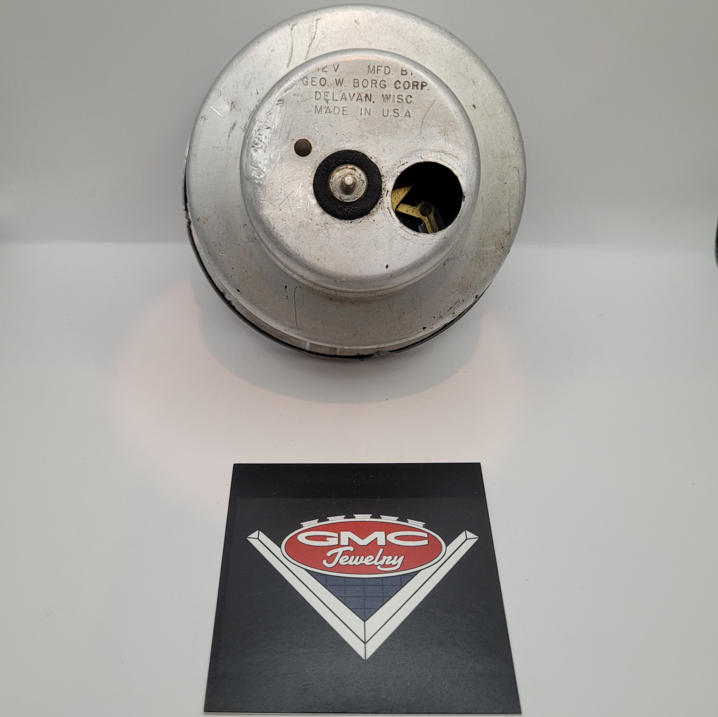 1960-66 Vintage GMC Accessory Clock - Geo W Borg Corp