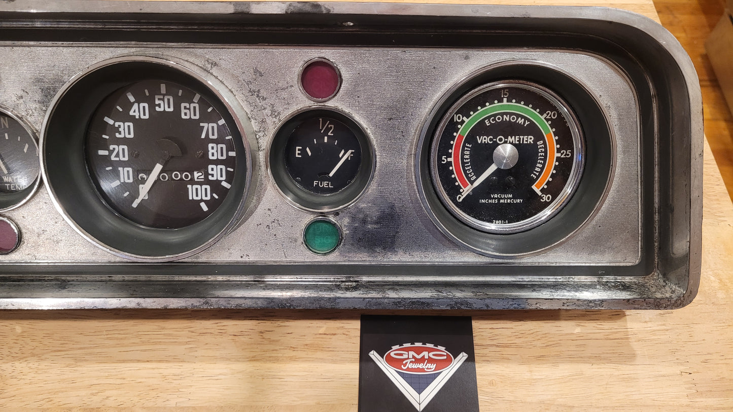 1962-66 GMC light duty truck - Instrument cluster Bezel