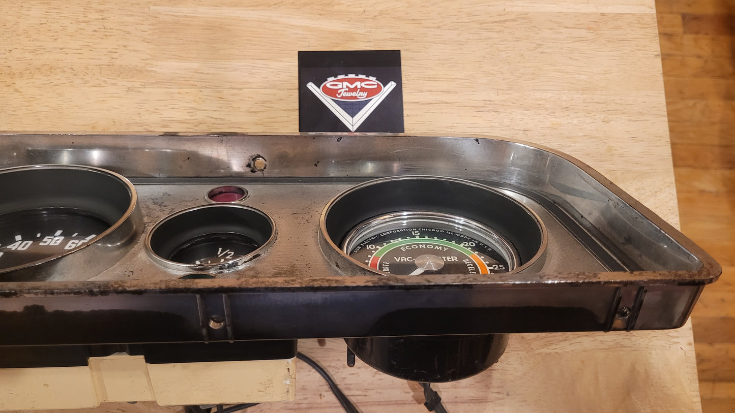 1962-66 GMC light duty truck - Instrument cluster Bezel