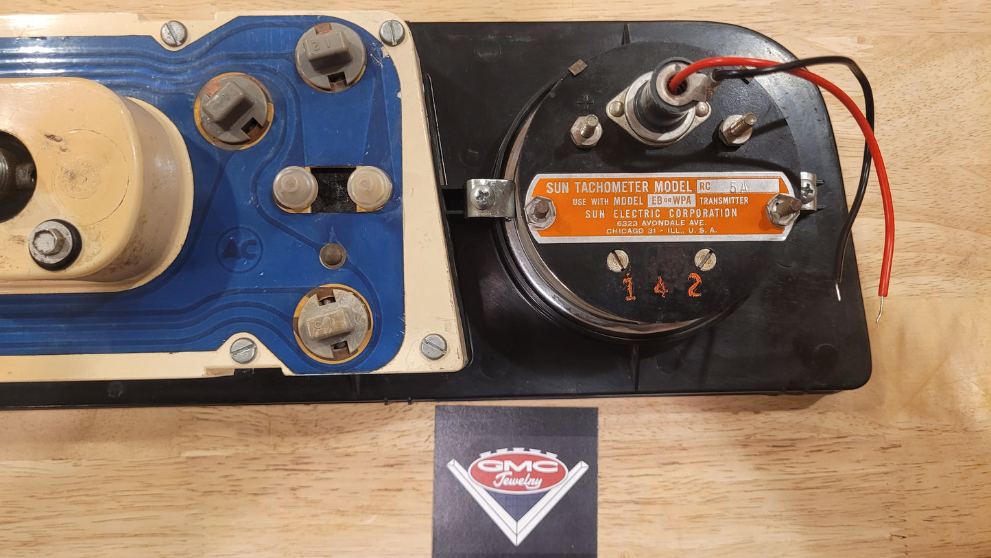 1962-66 GMC light duty truck - Instrument cluster Bezel