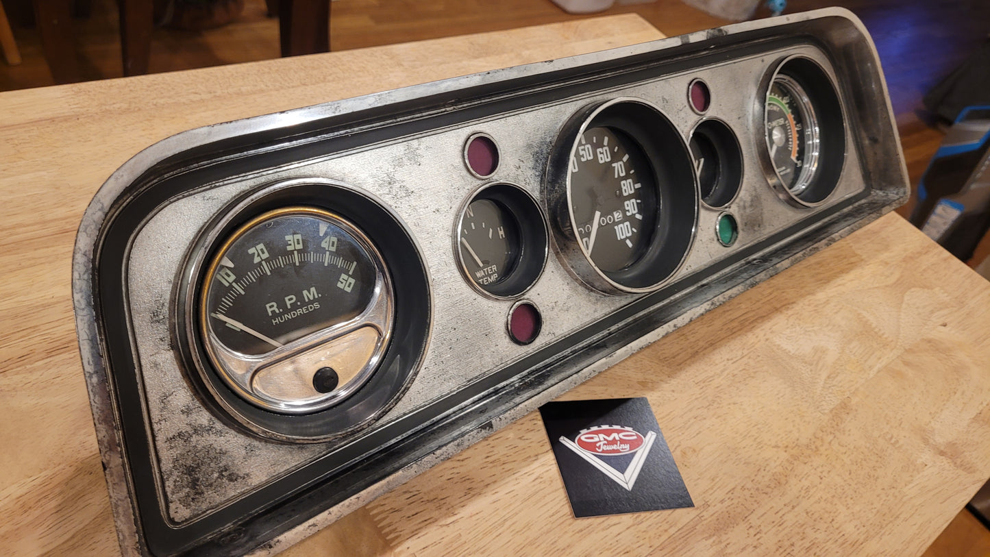 1962-66 GMC light duty truck - Instrument cluster Bezel