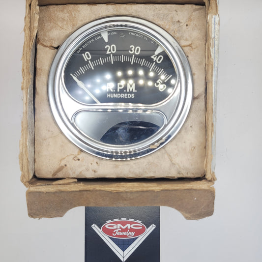 NOS Sun Electric Corporation RC-50 Tachometer 0-5000 RPM - with HotRod Gems Transmitter