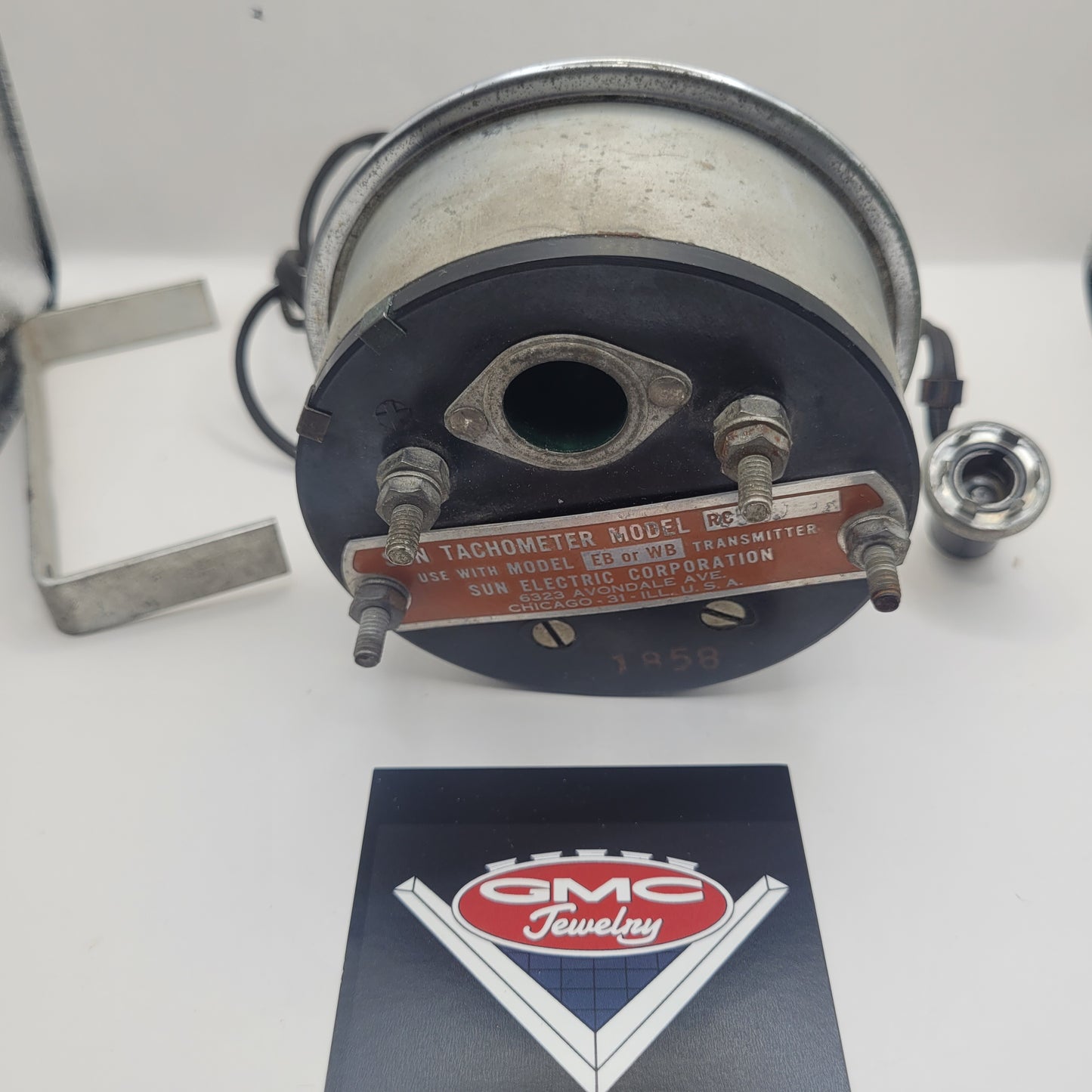 Sun Electric Corporation RC-50 "Red Football" Tachometer 0-5000 RPM