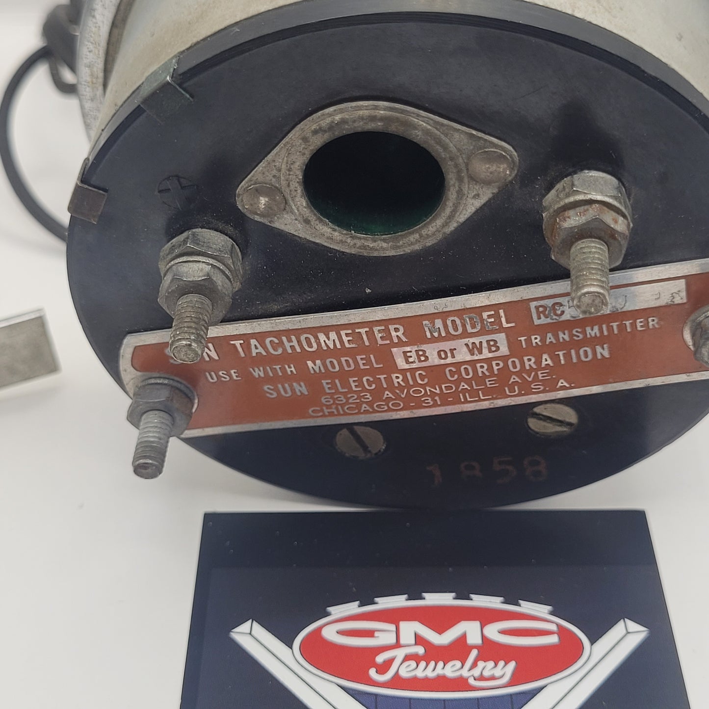 Sun Electric Corporation RC-50 "Red Football" Tachometer 0-5000 RPM