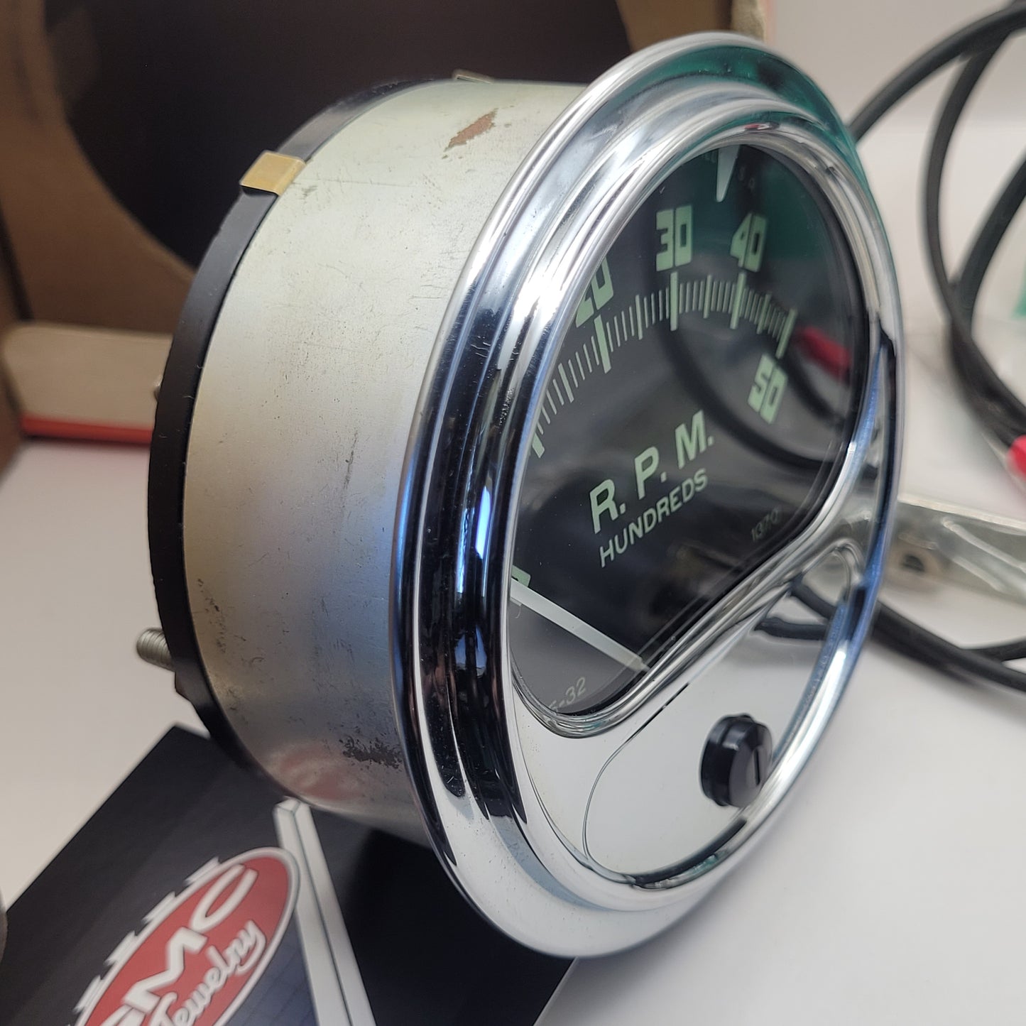NOS in Box GMC/Sun Electric Corp RC-5A Tachometer Tribute 0-5,000 RPM - RC-50 refaced to RC-5A