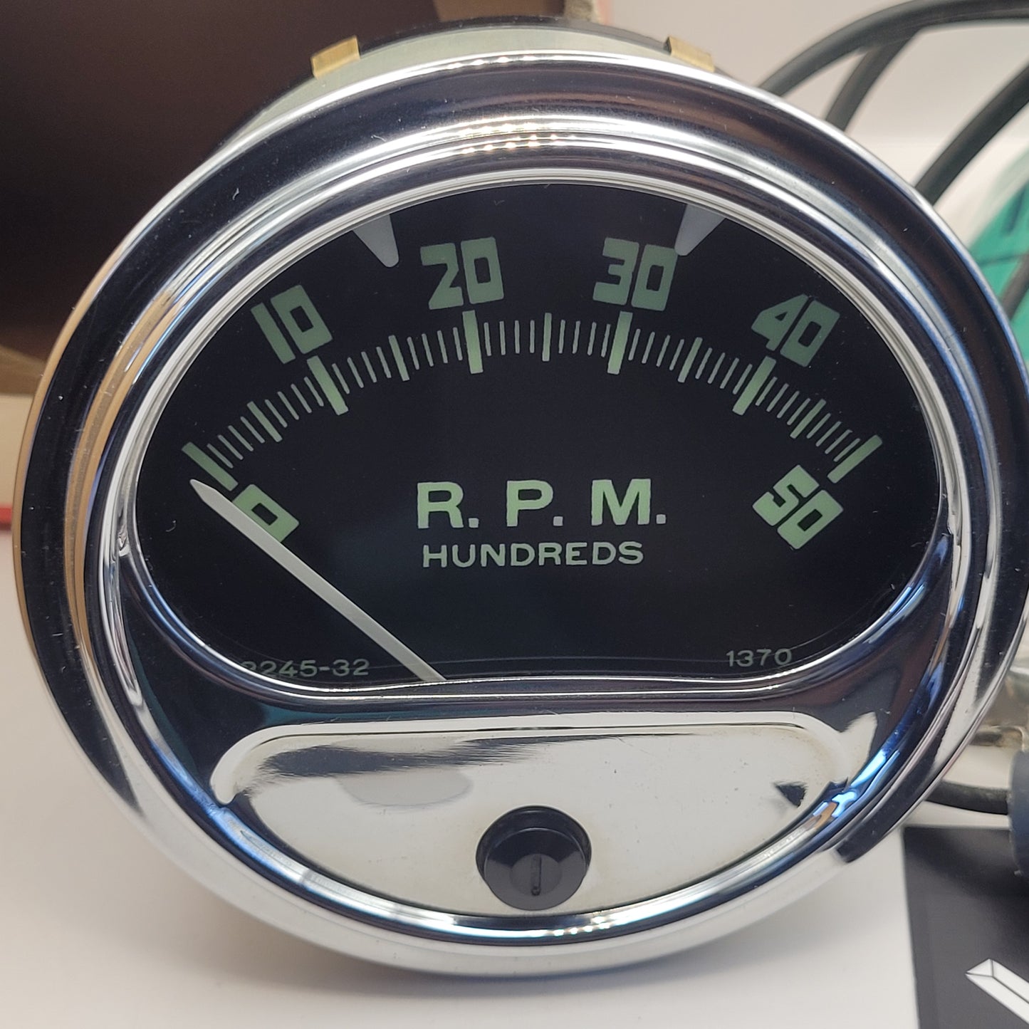 NOS in Box GMC/Sun Electric Corp RC-5A Tachometer Tribute 0-5,000 RPM - RC-50 refaced to RC-5A
