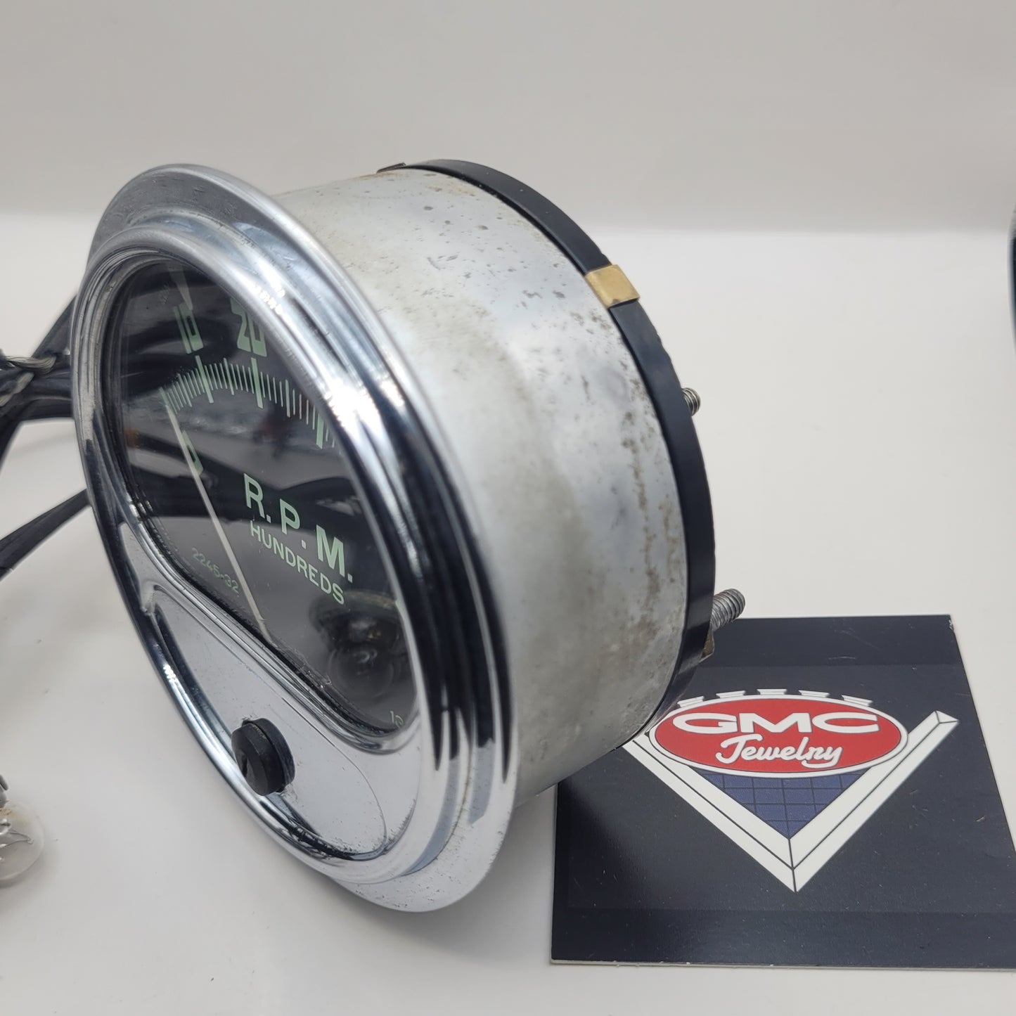 NOS Accessory Tachometer - Sun Electric Corporation RC-50 converted to RC-5A Tachometer 0-5000 RPM