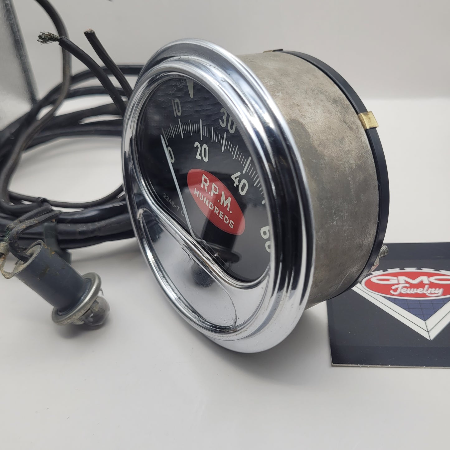 Sun Electric Corporation RC-60 "Red Football" Tachometer 0-6000 RPM