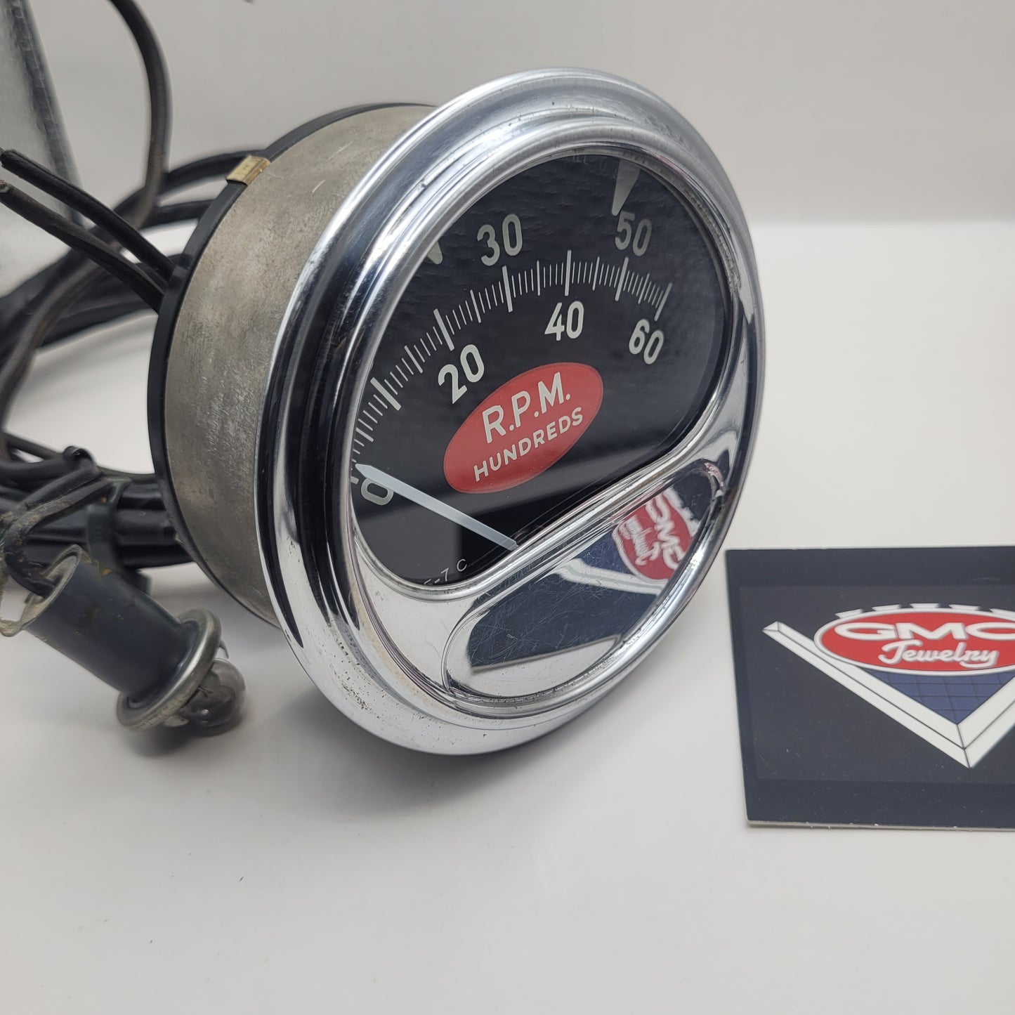 Sun Electric Corporation RC-60 "Red Football" Tachometer 0-6000 RPM