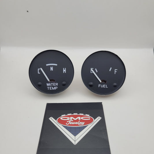 1960-66 GMC 1000 Temp and Fuel Gauges - Refurbished