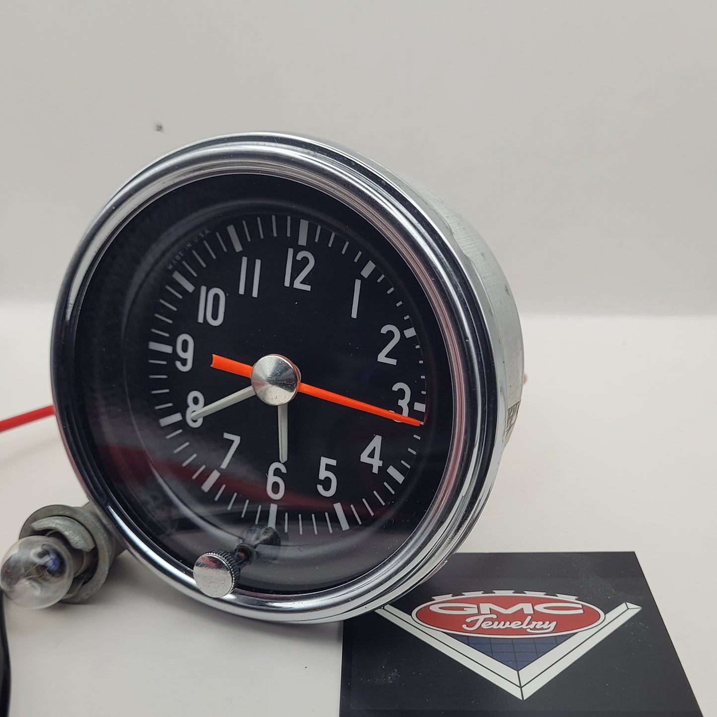 Vintage GMC Accessory Clock - Geo W Borg Corp - 1958-66