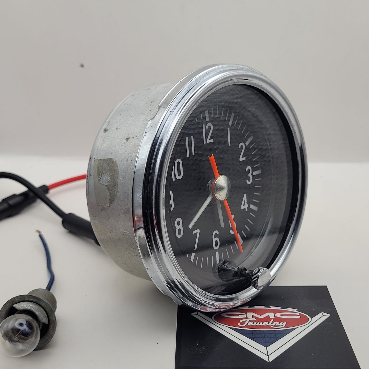 Vintage GMC Accessory Clock - Geo W Borg Corp - 1958-66